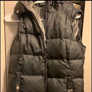 Eddie Bauer Down Hooded Vest